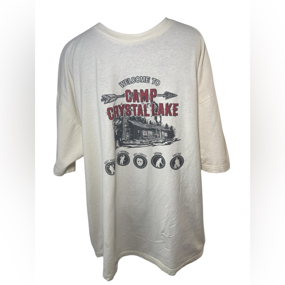 Friday The 13th Camp Crystal Lake Tshirt Men’s Sz 3X  Warner Bros Studio Tour
